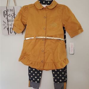 Little Lass 2 pc Matching Set with Belt Accessory